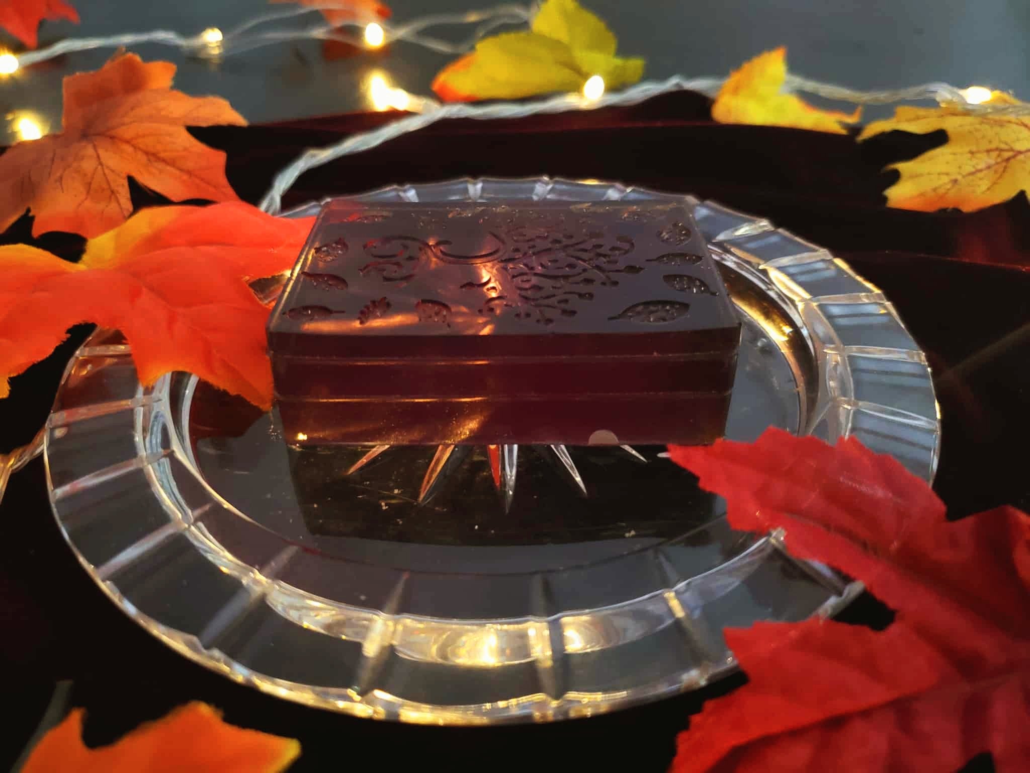 Merlot Under the Maples Clear Soap Bar