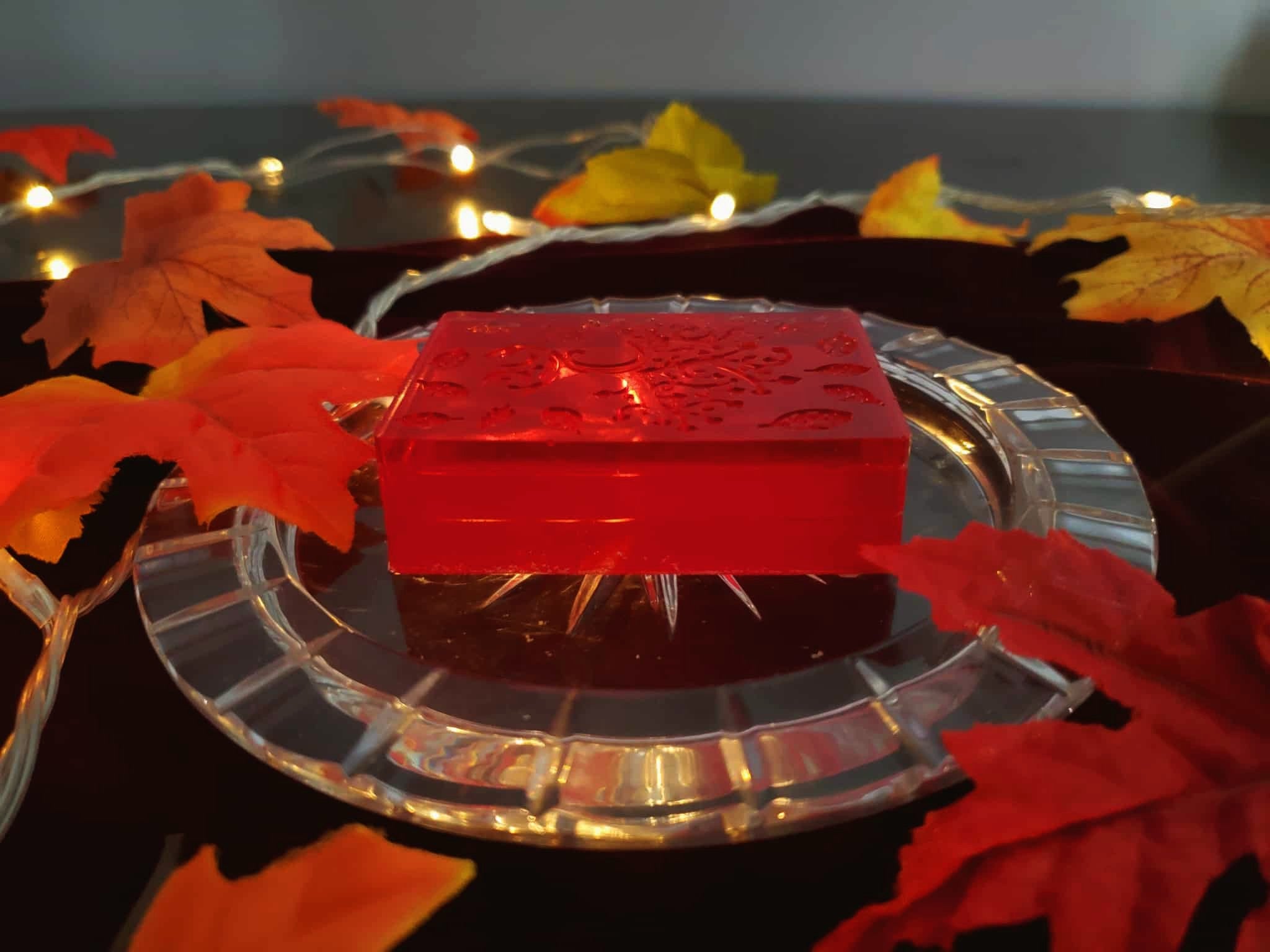 Pumpkin Pillow Clear Soap Bar
